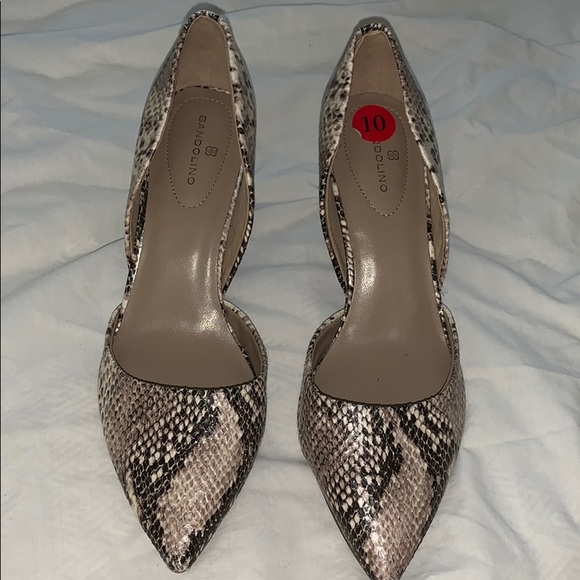 Snake print heels - Picture 1 of 3